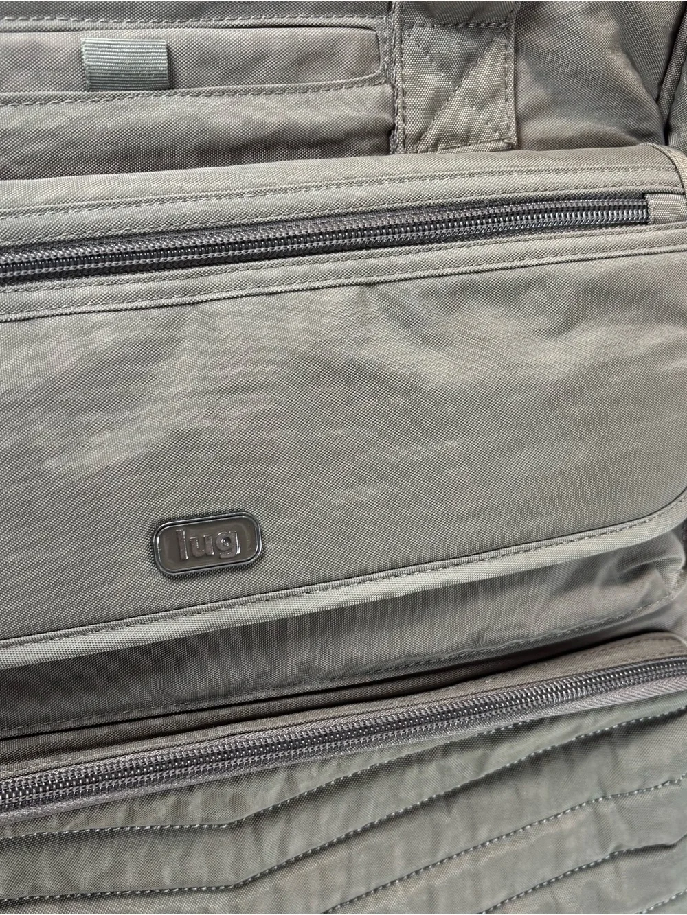 Lug Via Convertible Crossbody Tote Bag Backpack Carry-On 3 in 1 Carmel Beige EUC
